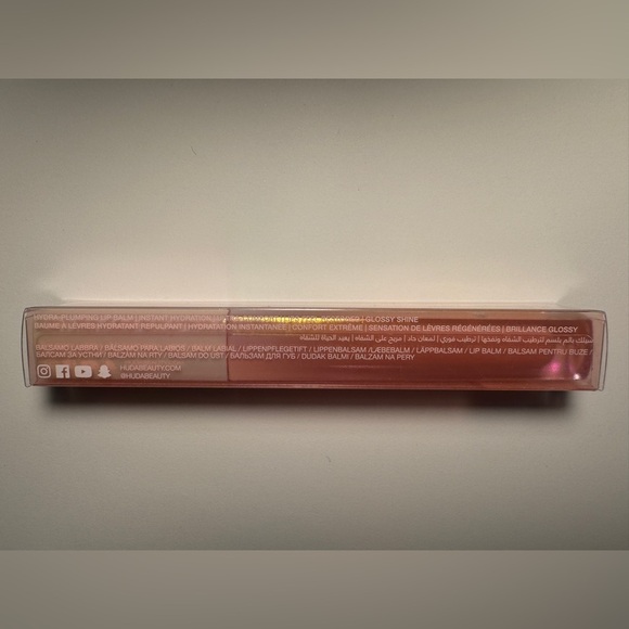 Huda Beauty Silk Balm NIB Blush Full Size 3ml - Picture 2 of 4